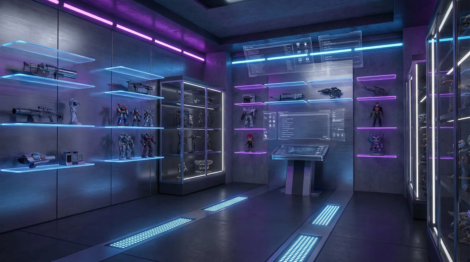 里番资源-最新视频自创内容发布|原创不易虚拟收藏室3D展示空间效果图